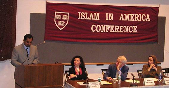 Speaking at the Islam in America Conference at Harvard University, March 06, 2004.